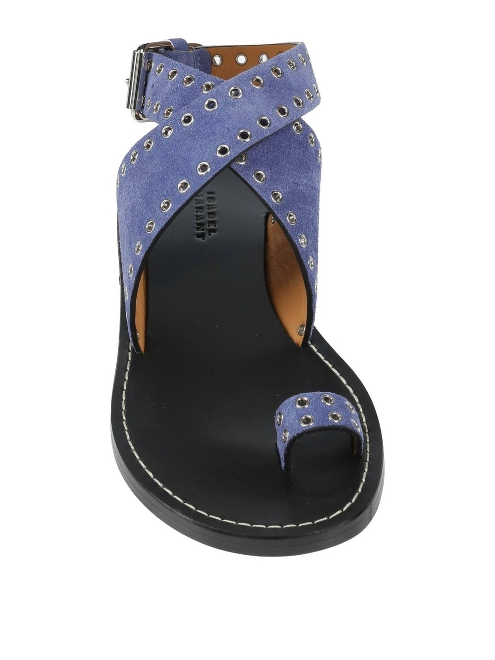 Isabel Marant Suede Toe-Ring Flat Sandals